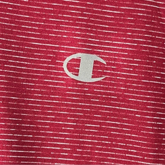 Champion Men's Heathered Red Short Sleeve Tee medium - Picture 2 of 8